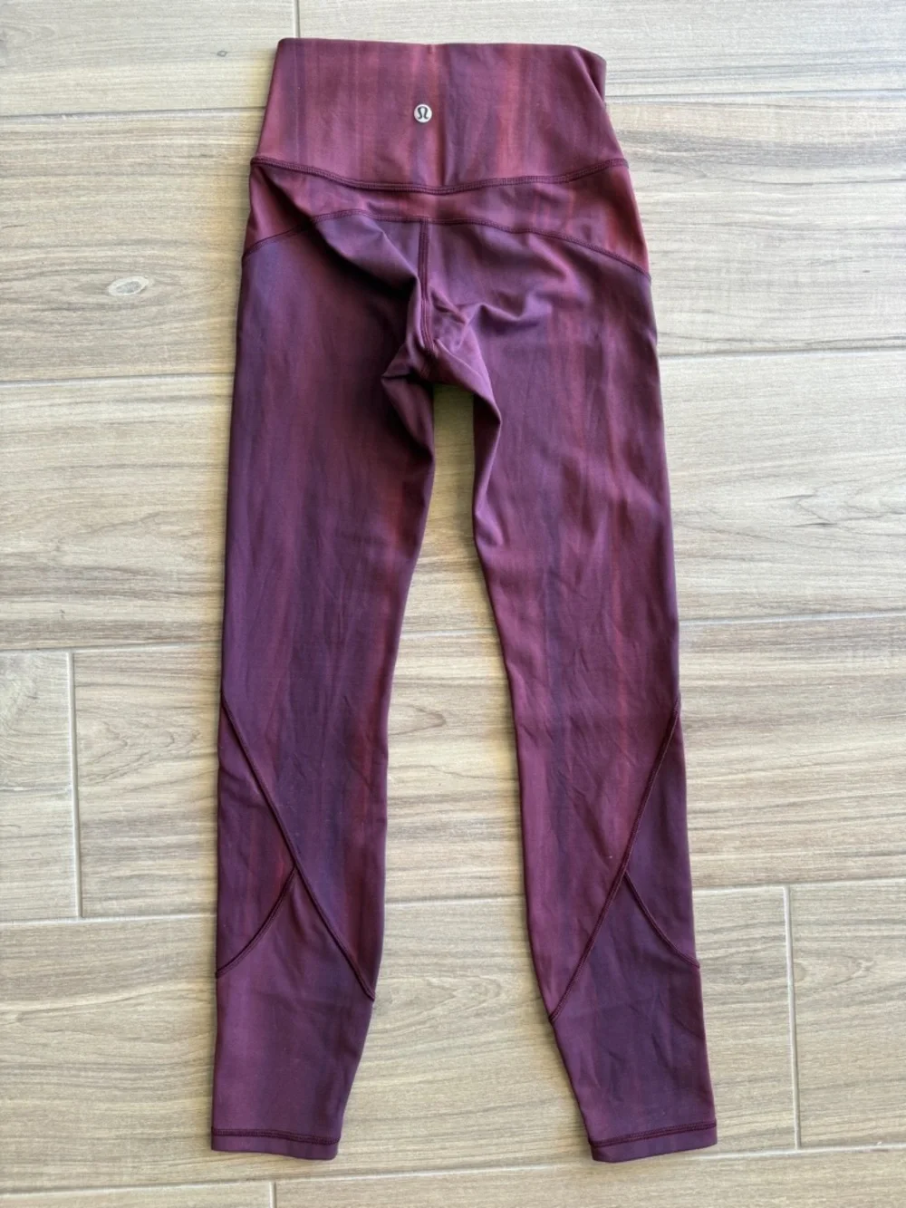 lululemon athletica Wine colored High-Rise Leggings